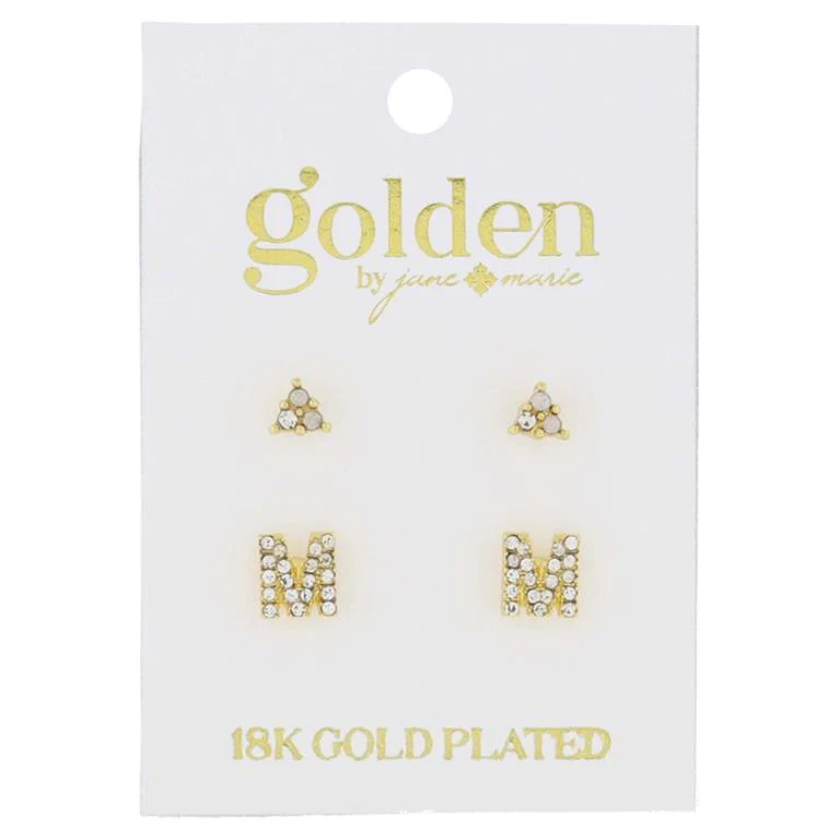 Initial Earrings - Image 13