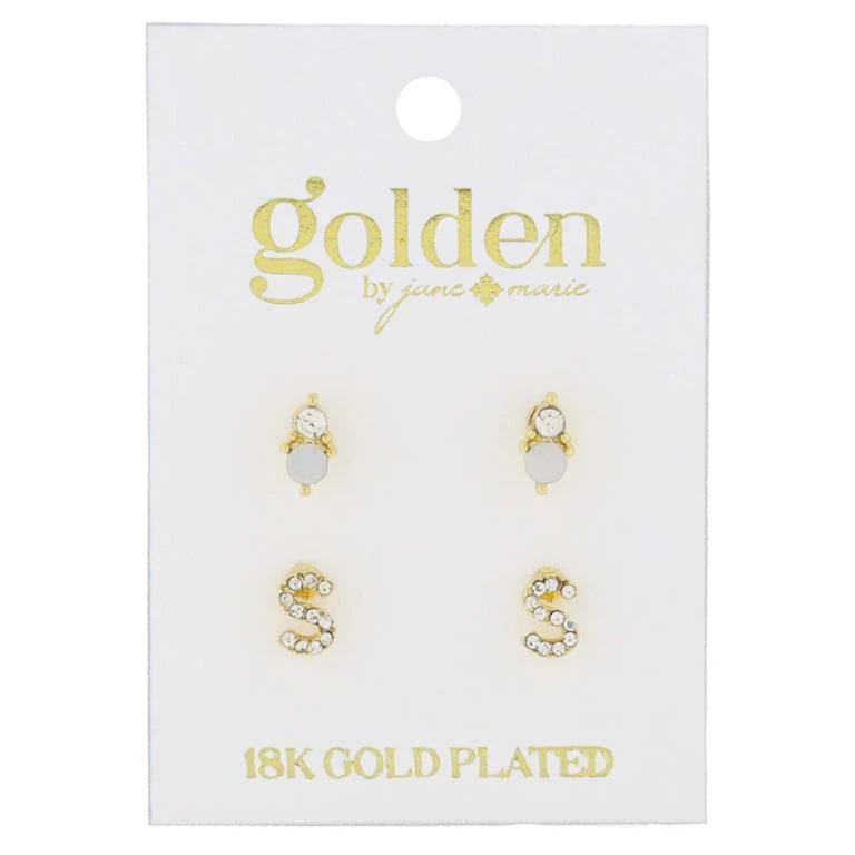 Initial Earrings - Image 18