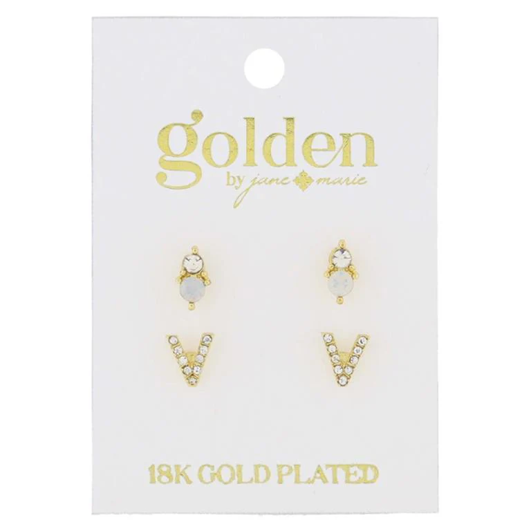 Initial Earrings - Image 20