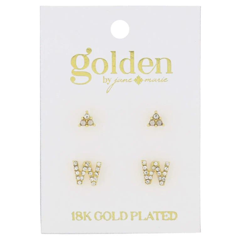 Initial Earrings - Image 21